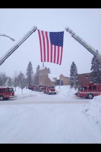 Chief Frantz funeral