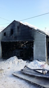 Chisholm Garage Fire