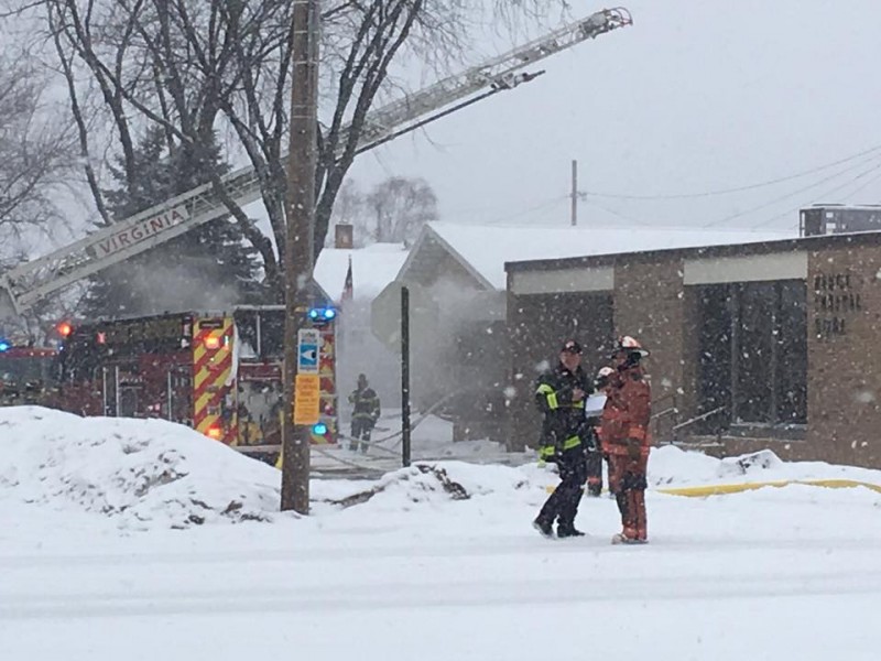 Range Funeral Home Fire